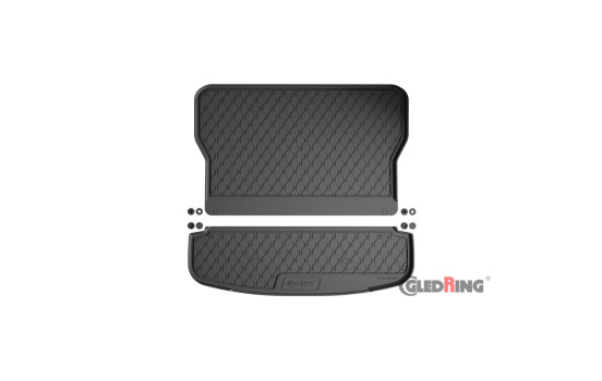 Alfombrilla de maletero compatible con Forthing U-Tour 2023- (7 personas) excl. Híbrido, Imagen 2
