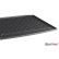 Alfombrilla de maletero compatible con Seat Ateca 2016- (Piso de carga bajo), Miniatura 3