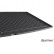 Alfombrilla de maletero compatible con Skoda Octavia IV Sedán 2020- (piso de carga bajo), Miniatura 3