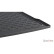 Alfombrilla de maletero compatible con Volkswagen Tiguan II 2016- (5 plazas) (piso de carga alto), Miniatura 4