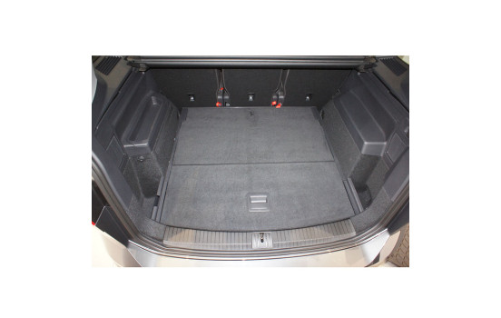 Alfombrilla de maletero compatible con Volkswagen Touran II (5T) V/5 09.2015- 5/7 plazas, Imagen 3