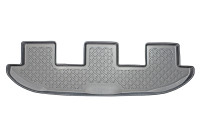 Alfombrilla de goma apta para 3ª fila de asientos Volkswagen Sharan / Seat Alhambra 2010+