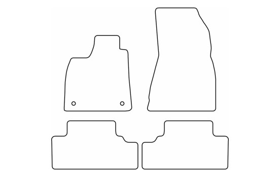 Alfombrillas AutoStyle velour adecuadas para Renault 4 E-Tech 2025-, Imagen 6