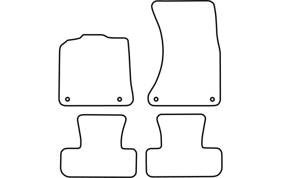 Alfombrillas compatibles con Audi Q5 a partir de 2009, Imagen 2