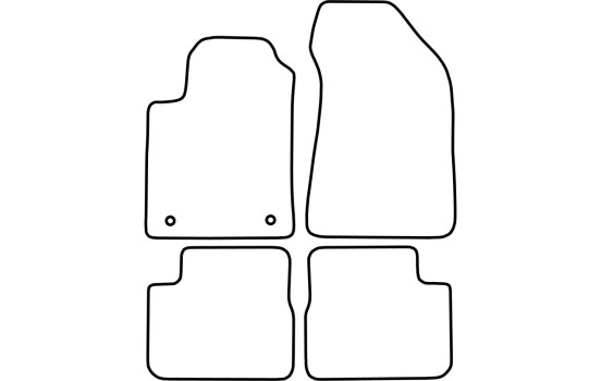 Alfombrillas compatibles con Fiat Bravo a partir de 2007, Imagen 2