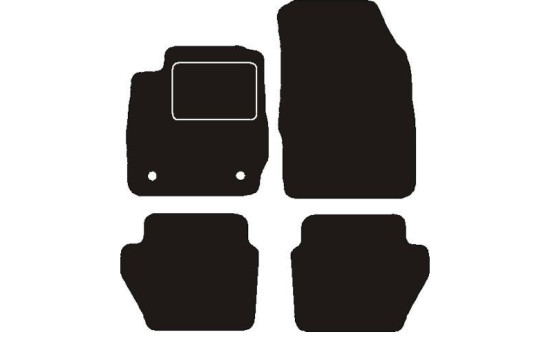 Alfombrillas compatibles con Ford Fiesta VI 2011-2013