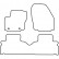 Alfombrillas compatibles con Ford S-Max a partir de 2006 (5 plazas), Miniatura 2