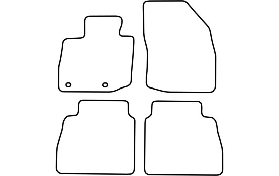 Alfombrillas compatibles con Honda Civic 3/5 puertas a partir del año 2006, Imagen 2