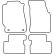Alfombrillas compatibles con Honda HR-V 3 puertas 1999-2006, Miniatura 2