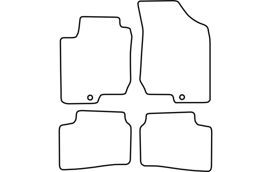 Alfombrillas compatibles con Kia Cee'd 2007-2012, Imagen 2