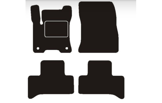 Alfombrillas compatibles con M-benz EQA h243 2021 ->