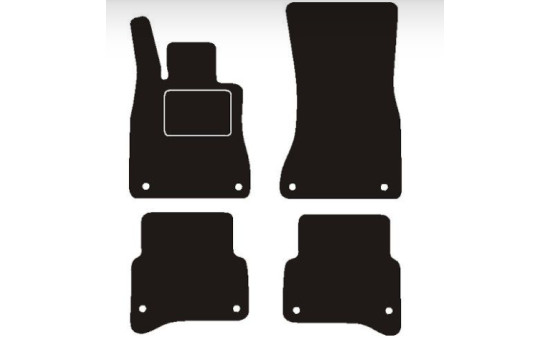 Alfombrillas compatibles con Mercedes W223 Clase S 2020 ->