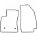 Alfombrillas compatibles con Opel Combo a partir de 2012 (solo para), Miniatura 2
