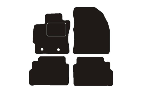 Alfombrillas compatibles con Toyota Verso 2013 ->