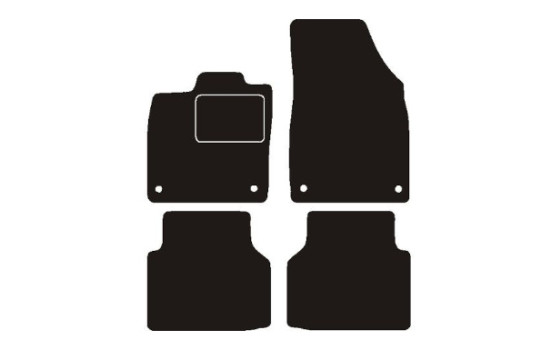 Alfombrillas compatibles con Volkswagen ID.4 Eléctrico 2021-