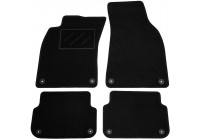 Alfombrillas de coche aptas para Audi A6 2004-2007 4 piezas