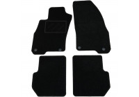 Alfombrillas de coche aptas para Fiat Punto Evo 2010 - 4 piezas