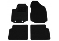 Alfombrillas de coche aptas para Fiat Stilo 2001-2007 4 piezas
