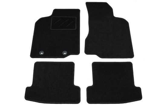 Alfombrillas de coche aptas para VW Polo 6N 1994-2000 4 piezas