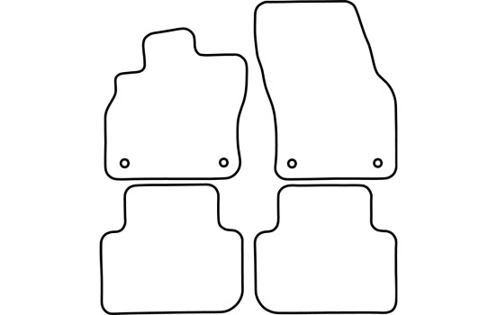 Alfombrillas de coche compatibles con Audi Q3 (F3B) 2019-, Imagen 2