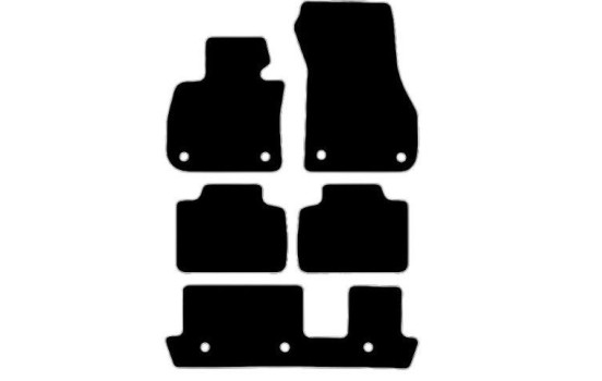Alfombrillas de coche compatibles con BMW Serie 2 GT 2014-