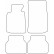 Alfombrillas de coche compatibles con BMW Serie 5 (E39) 1996-2003 (Velours), Miniatura 6