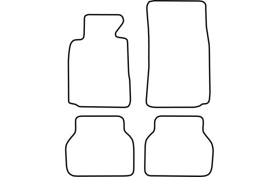 Alfombrillas de coche compatibles con BMW Serie 5 (E39) 1996-2003, Imagen 2