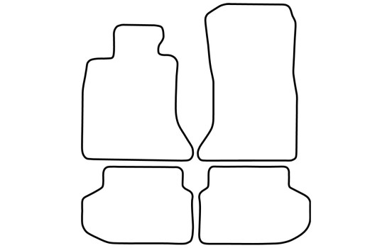 Alfombrillas de coche compatibles con BMW Serie 5 (F10/F11) 2014- Velour, Imagen 6