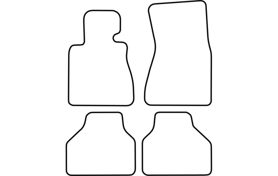Alfombrillas de coche compatibles con BMW Serie 7 2001-2008, Imagen 2