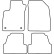 Alfombrillas de coche compatibles con Chevrolet Trax 2013-