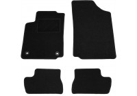 Alfombrillas de coche compatibles con Citroën C2 2002-2009, 4 piezas