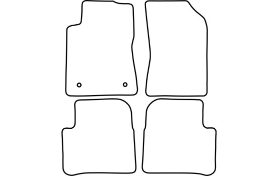 Alfombrillas de coche compatibles con Citroën C3 2016-, Imagen 2