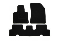 Alfombrillas de coche compatibles con Citroën C4 Picasso 2013 - 3 piezas