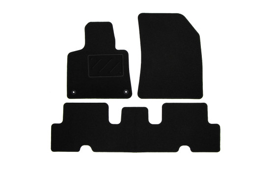 Alfombrillas de coche compatibles con Citroën C4 Picasso 2013 - 3 piezas