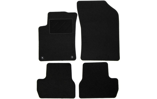 Alfombrillas de coche compatibles con Citroën DS3 2010 - 4 piezas