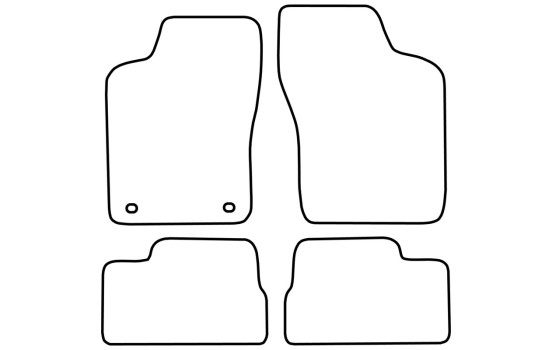 Alfombrillas de coche compatibles con Daewoo Nexia 1995-1997, Imagen 2