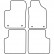 Alfombrillas de coche compatibles con Fiat 500 2013-2015, Miniatura 2