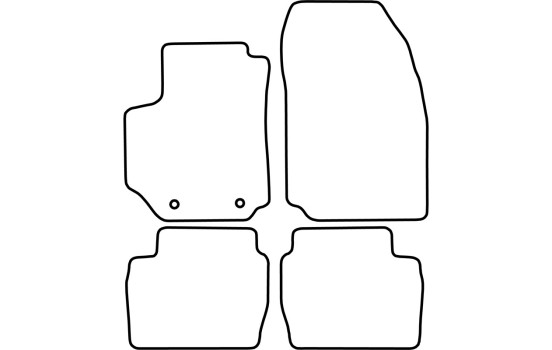 Alfombrillas de coche compatibles con Fiat Croma 2005-2011, Imagen 2