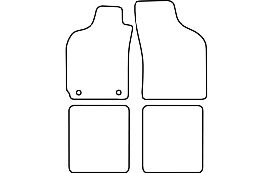 Alfombrillas de coche compatibles con Fiat Palio Weekend 1997-2001, Imagen 2