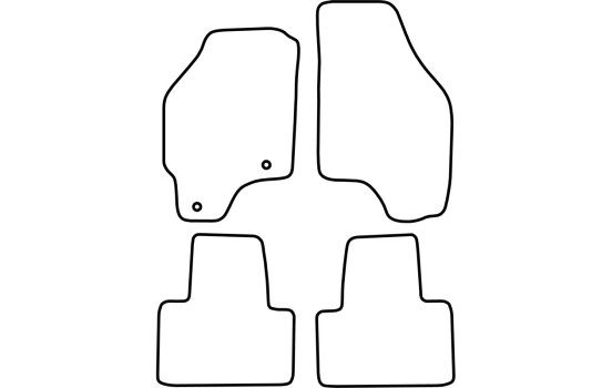 Alfombrillas de coche compatibles con Fiat Punto 1999-2003, Imagen 2
