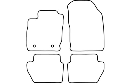 Alfombrillas de coche compatibles con Ford Ecosport 2017-, Imagen 2
