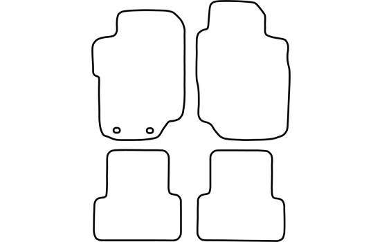 Alfombrillas de coche compatibles con Ford Escort 1994-1995, Imagen 2