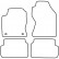 Alfombrillas de coche compatibles con Ford Focus 2002-2004, Miniatura 2