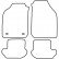 Alfombrillas de coche compatibles con Ford Ka 1997-2008, Miniatura 2