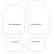 Alfombrillas de coche compatibles con Ford StreetKa 2004, 4 piezas, Miniatura 2
