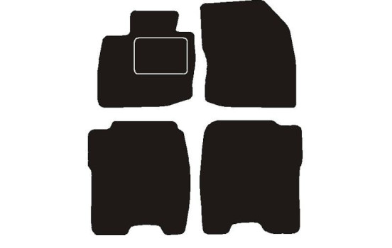 Alfombrillas de coche compatibles con Honda Civic 3 puertas 2007-