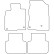 Alfombrillas de coche compatibles con Honda Civic XI HB e:HEV 2022-, Miniatura 2