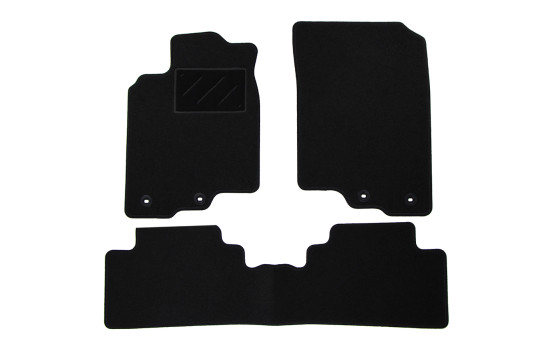 Alfombrillas de coche compatibles con Honda Insight 2009 - 3 piezas