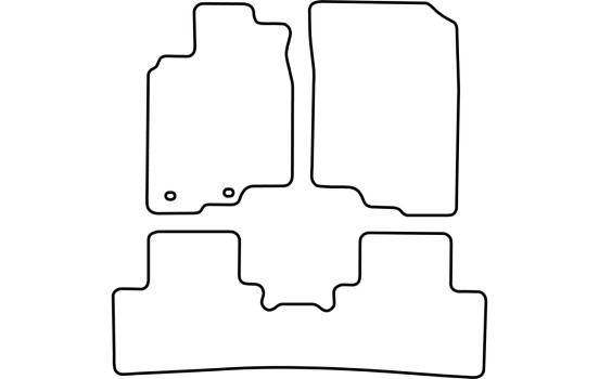 Alfombrillas de coche compatibles con Honda Insight Hybrid 2009-, Imagen 2