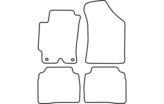 Alfombrillas de coche compatibles con Hyundai Elantra 2000-2006, Imagen 2